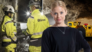 Blir det tryck i gruvorna ska aktien upp