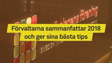 Fondåret 2018 i backspegeln