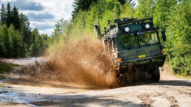 Försvarsaktier rusar – öppnade upp