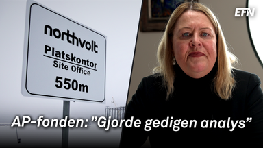 AP-fonden om Northvolt: ”Lätt att vara efterklok”