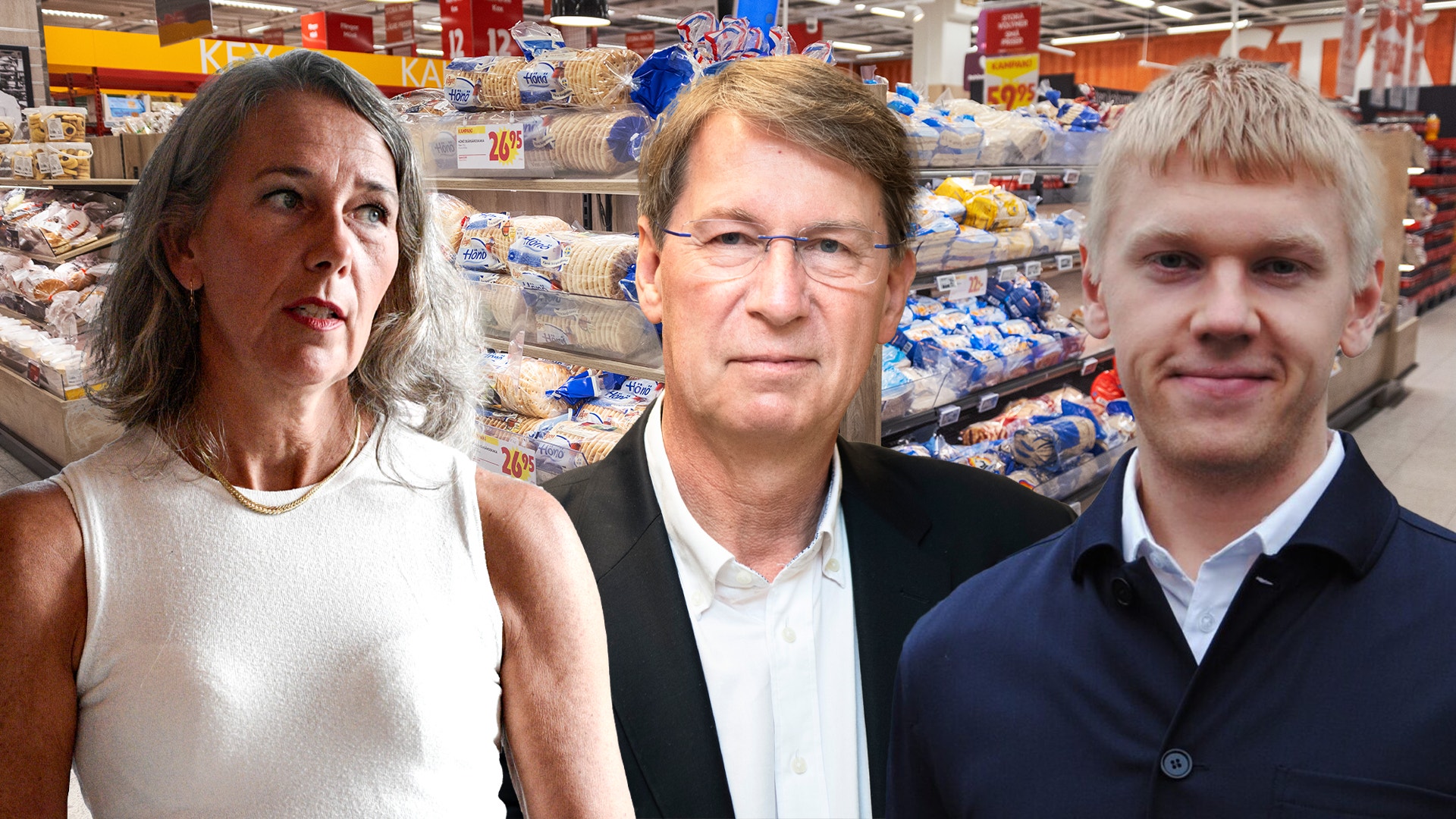 Annika Winsth, Ulf Mazur och William Lindquist.