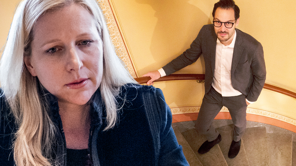 Cristina Stenbeck och Georgi Ganev.