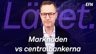 Marknaden och centralbankerna oense om jobben