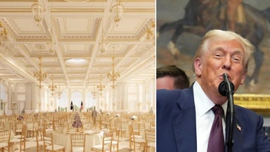 Trumps plan för Vita huset: Enorm balsal