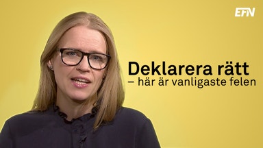 Misstagen du ska undvika vid deklarationen