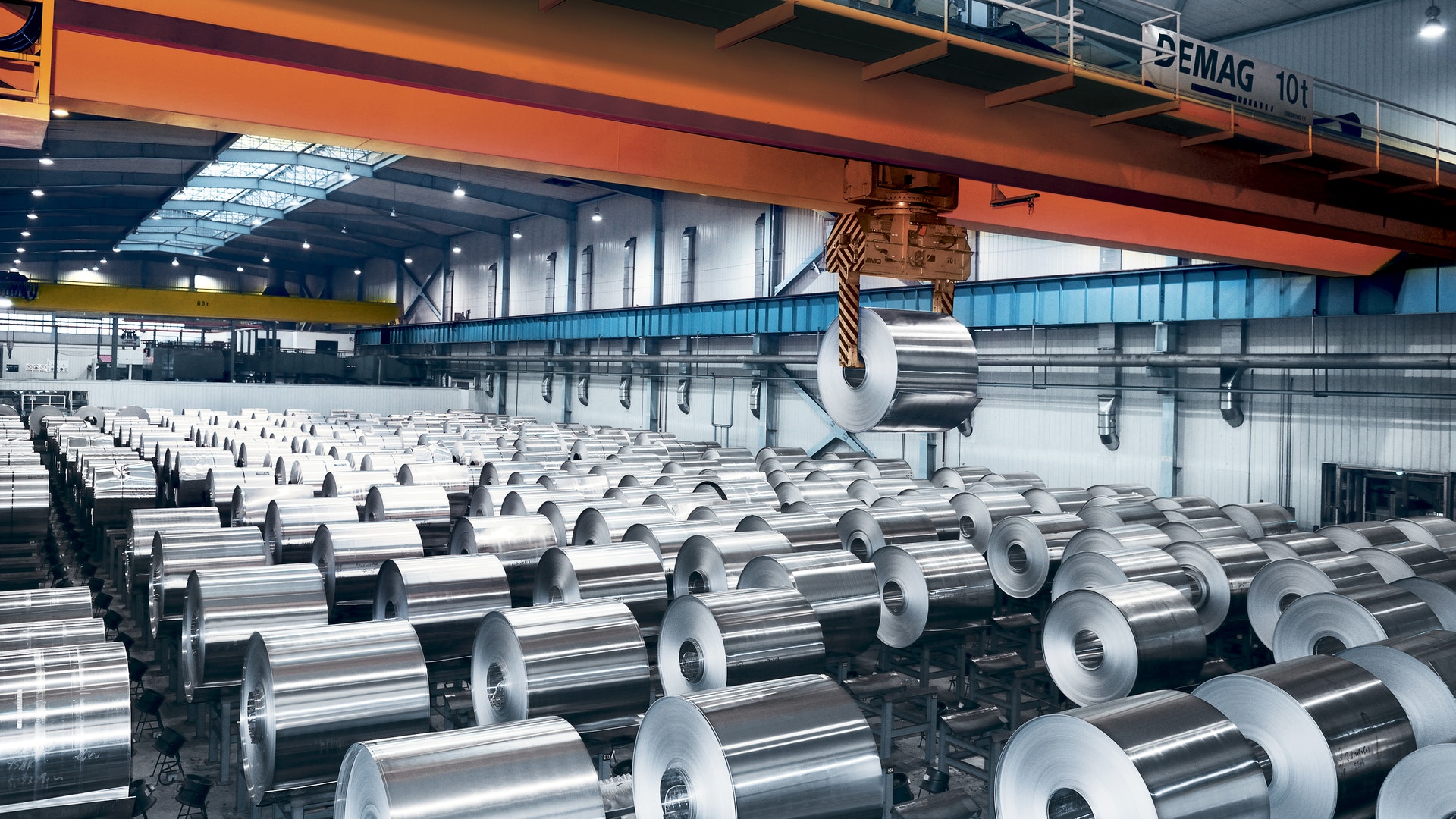 Gränges aluminiumtillverkning.