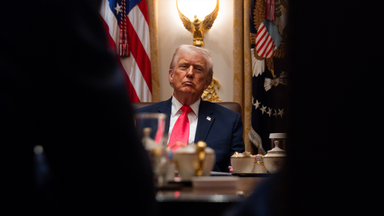 Trumps första ord efter oljerusningen: "Litet pris att betala"