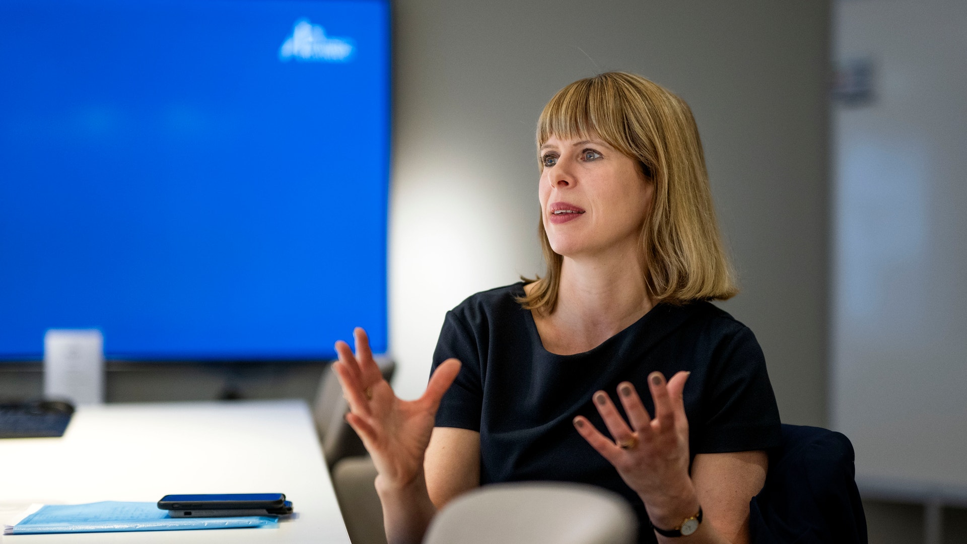 Kristin Magnusson Bernard är i dag vd för Första AP-fonden