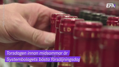 Miljoner midsommarköar på Systembolaget