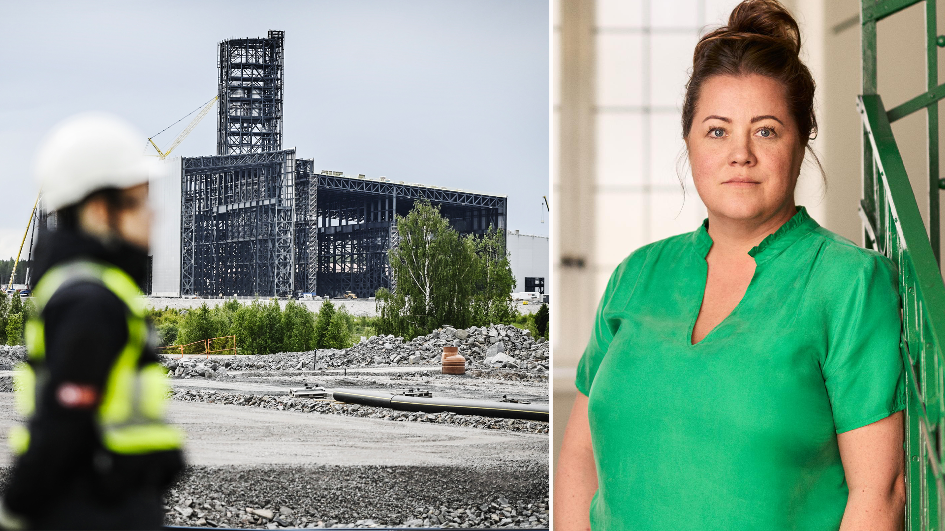 Stegras presschef Karin Hallstan. 