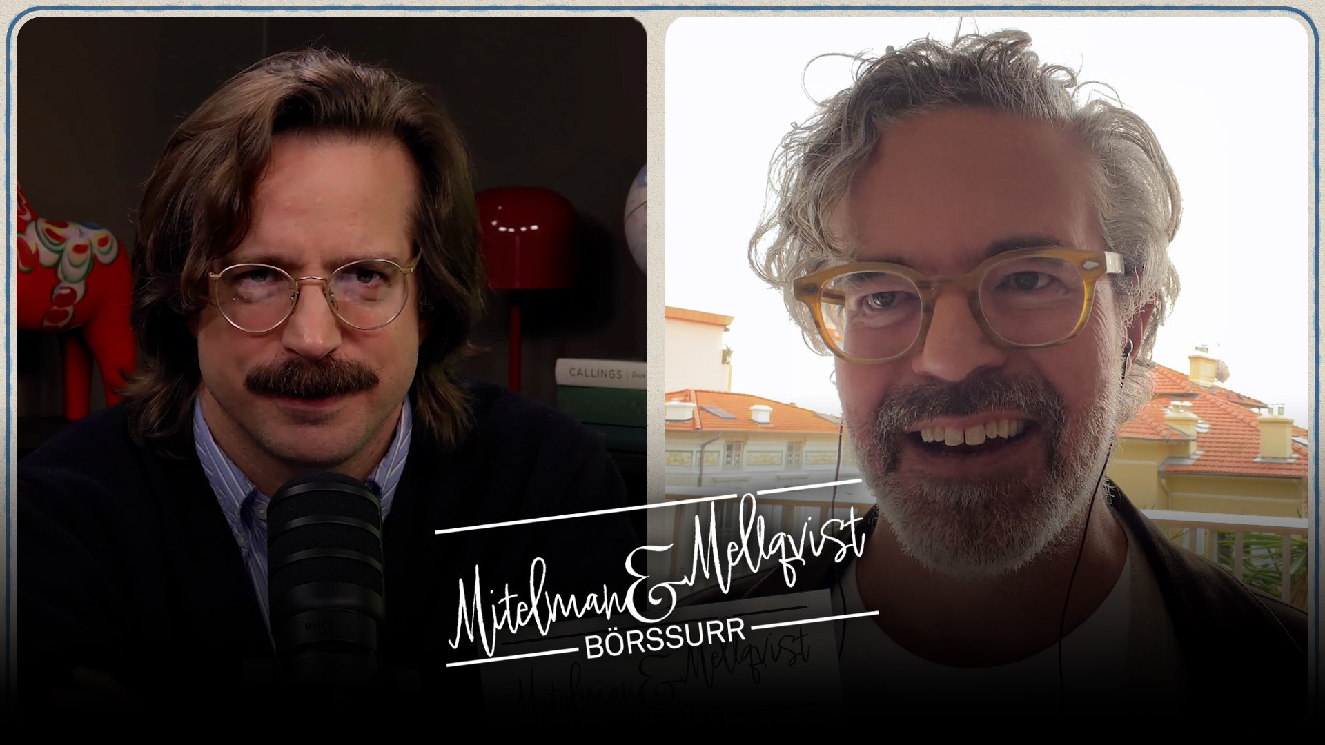 Före och efter-bild av en man som visar två olika tidpunkter i livet.