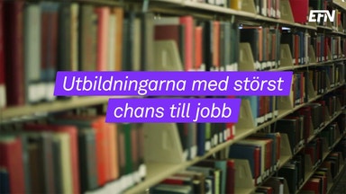 Här finns jobben efter utbildningen
