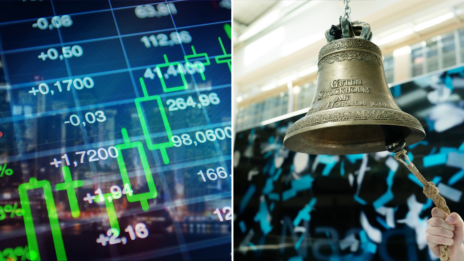 Grön öppning på Stockholmsbörsen