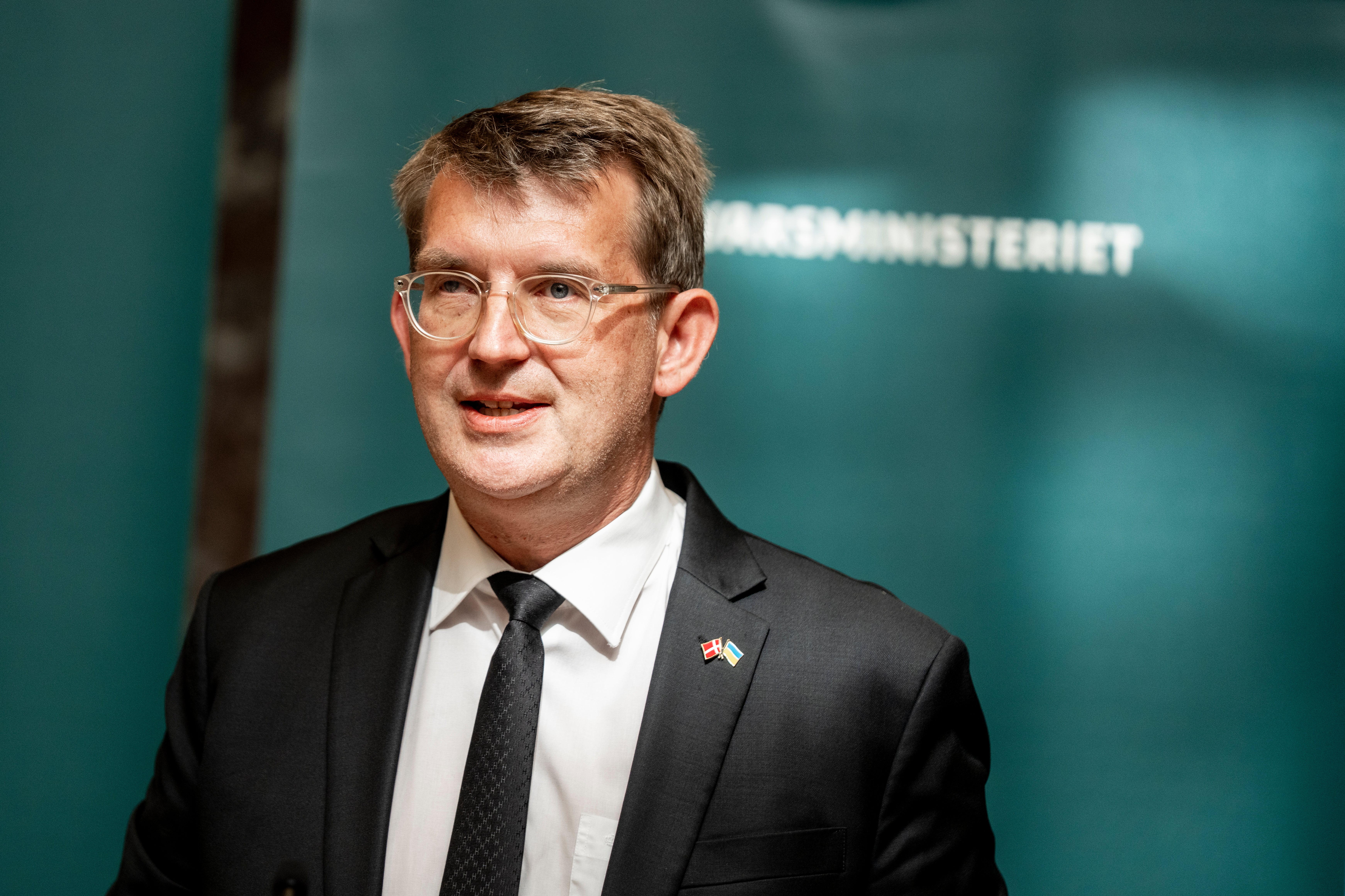 Troels Lund Poulsen är Danmarks försvarsminister