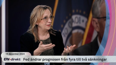 Börsfall i USA efter räntebesked