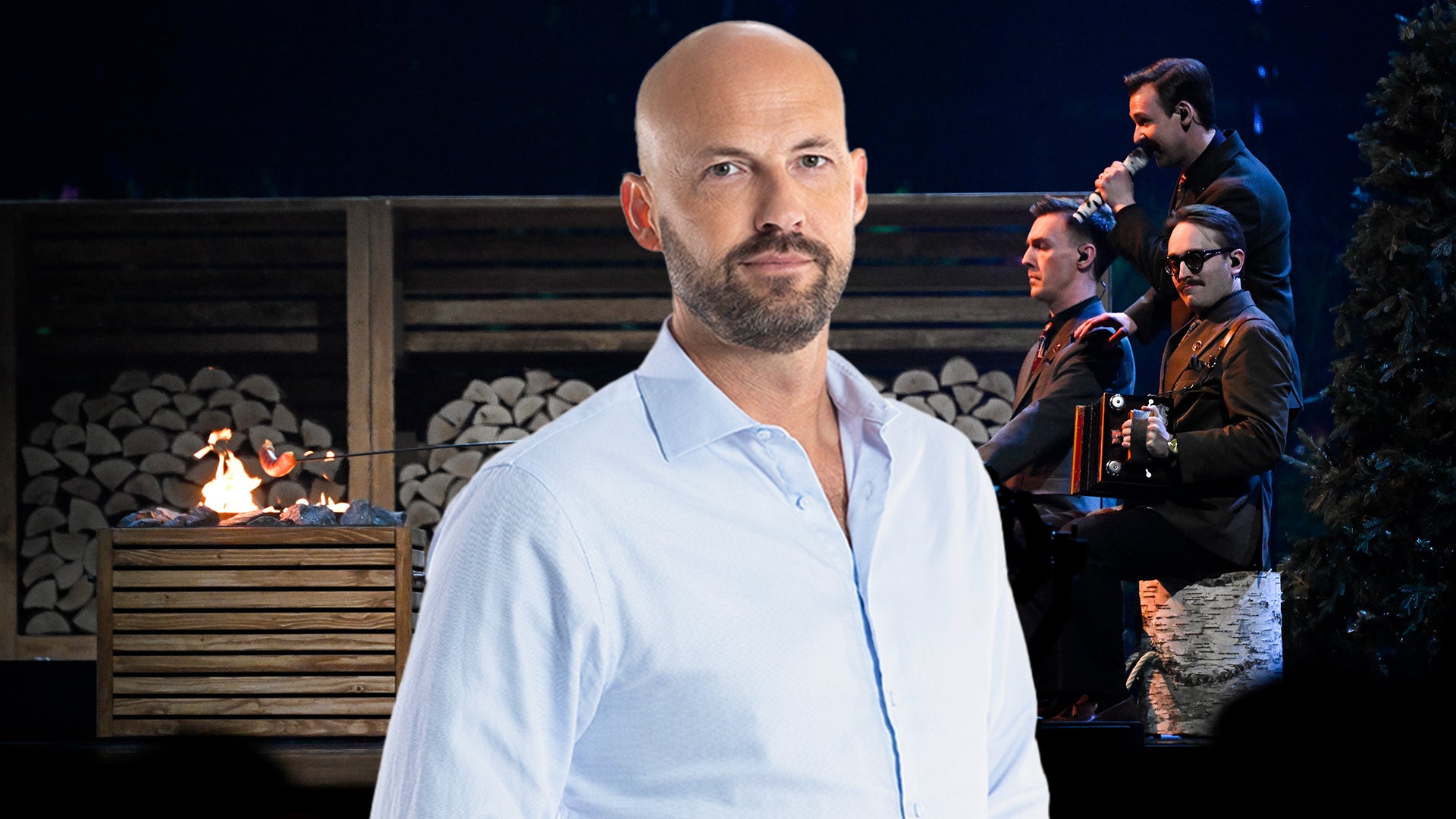 Kaj i Melodifestivalen och EFN:s analytiker Martin Blomgren.