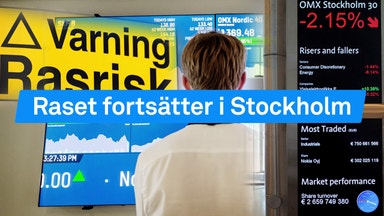 Därför rasade börserna