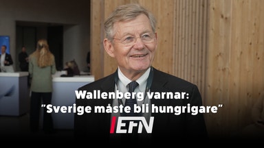 Wallenberg varnar: Sverige riskerar halka efter Kina