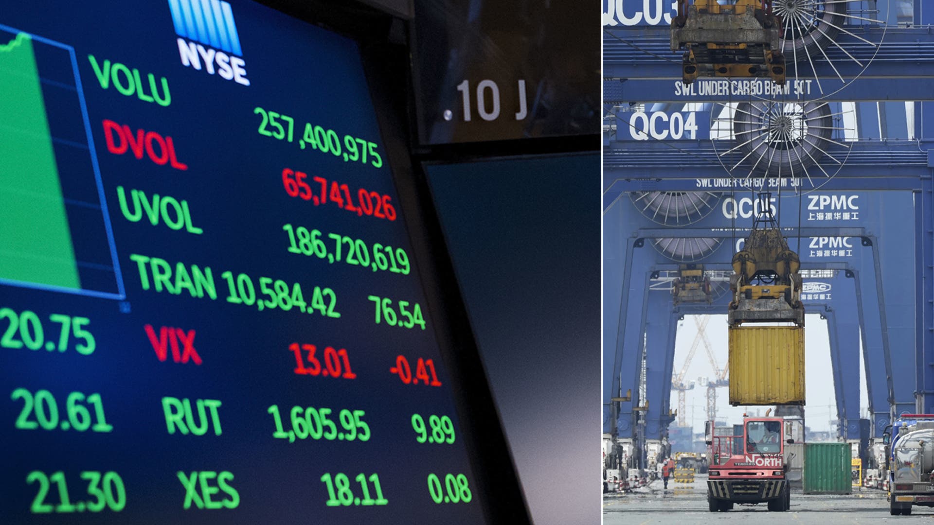 New York-börsen stretar mot plus