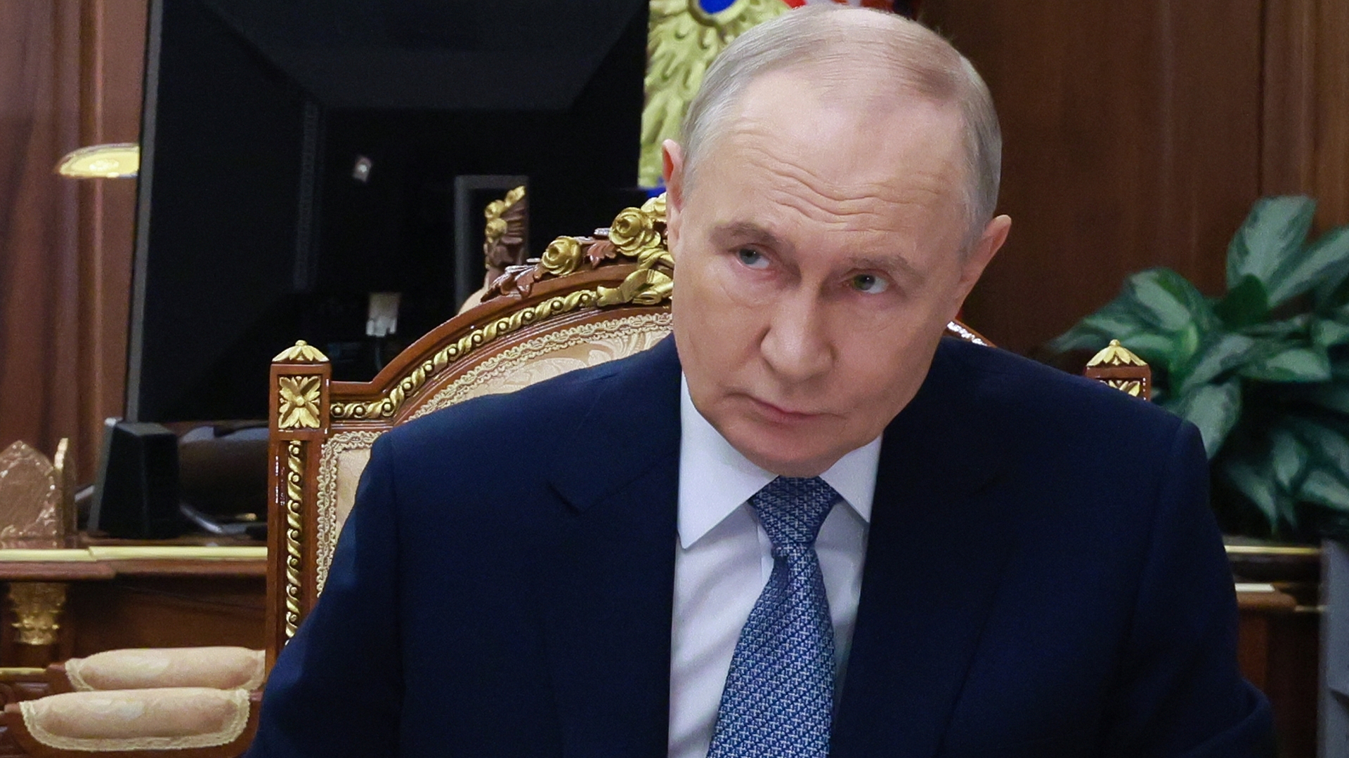 Rysslands president Vladimir Putin.