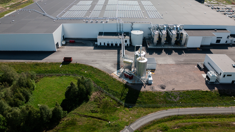 Nobias fabrik i Jönköping.