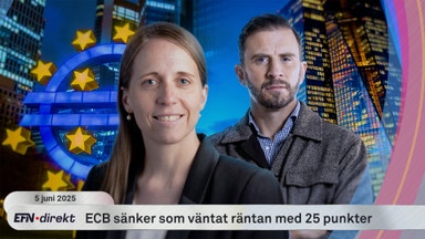 ECB sänker räntan med 25 punkter – som väntat
