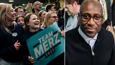 CDU-toppen efter valsegern i Tyskland