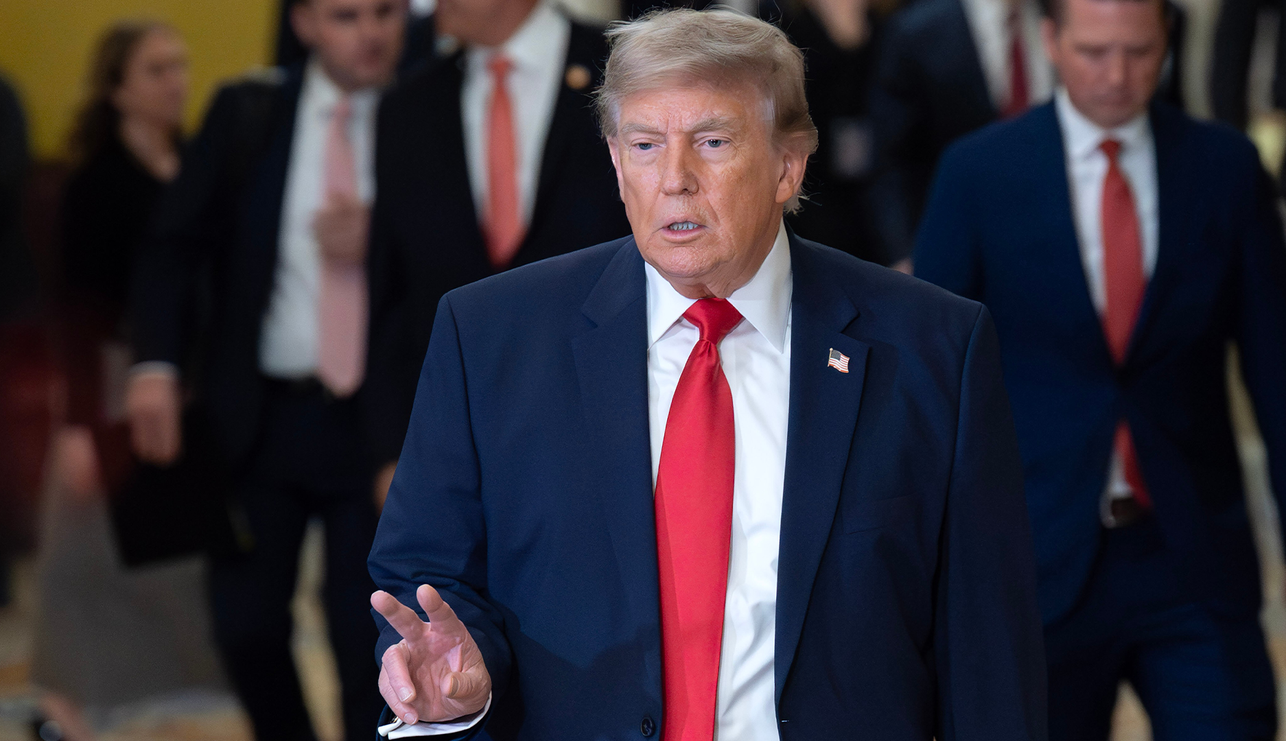 USA:s president Donald Trump.