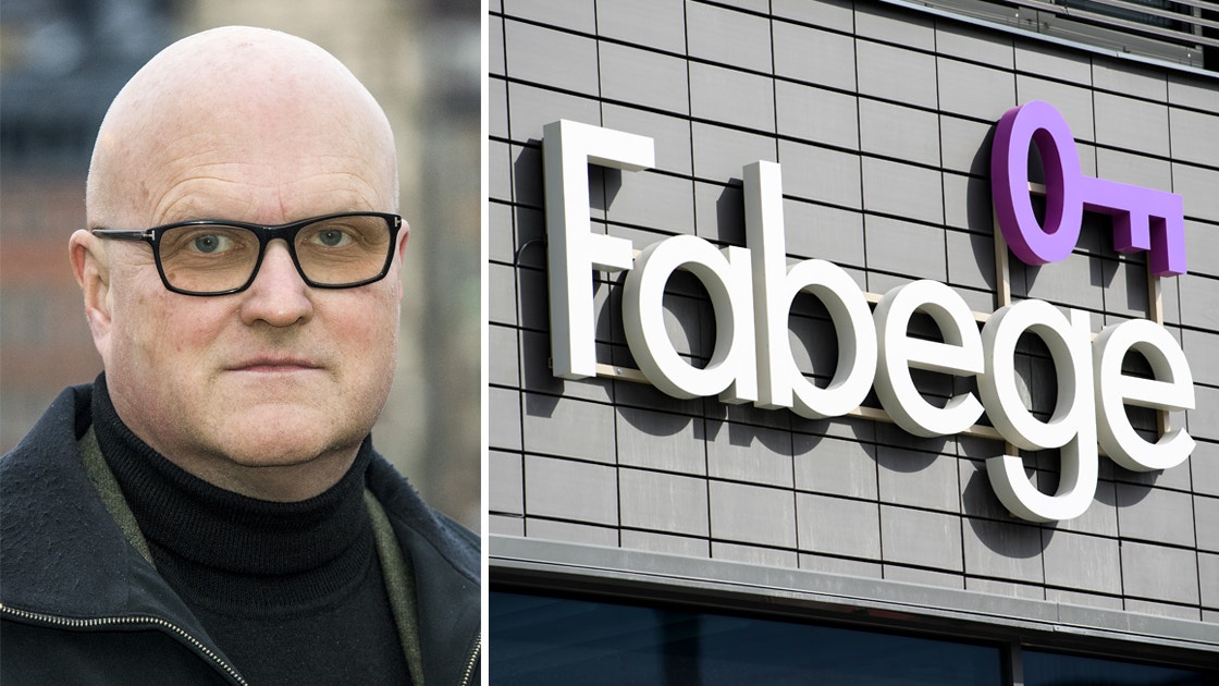 Stefan Dahlbo, vd Fabege till vänster och Fabege-kontor.