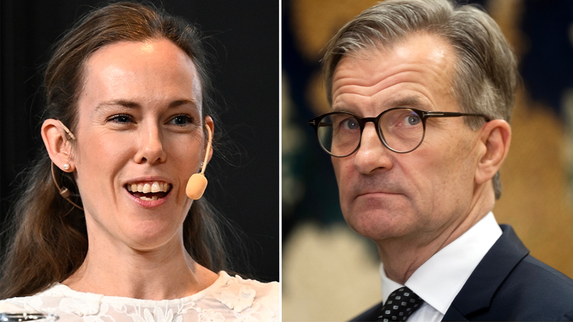 Susanne Spector och Erik Thedéen.