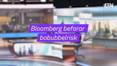 Stor risk för bobubbla i Sverige