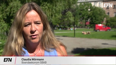 Lugnare prisutveckling på bomarknaden