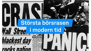 Börsrasen som gått till historien