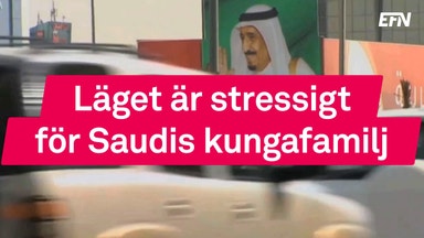 Hård press på Saudiarabien