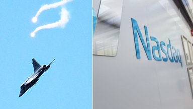 Börsnedgången tilltar – Saab mot strömmen