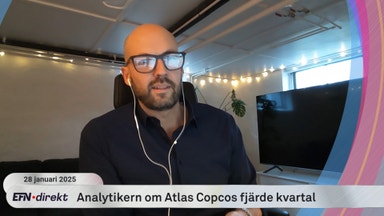 Atlas Copco vänder till minus