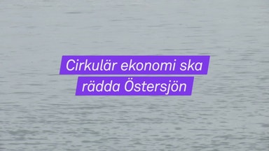 Cirkulär ekonomi ska rädda Östersjön