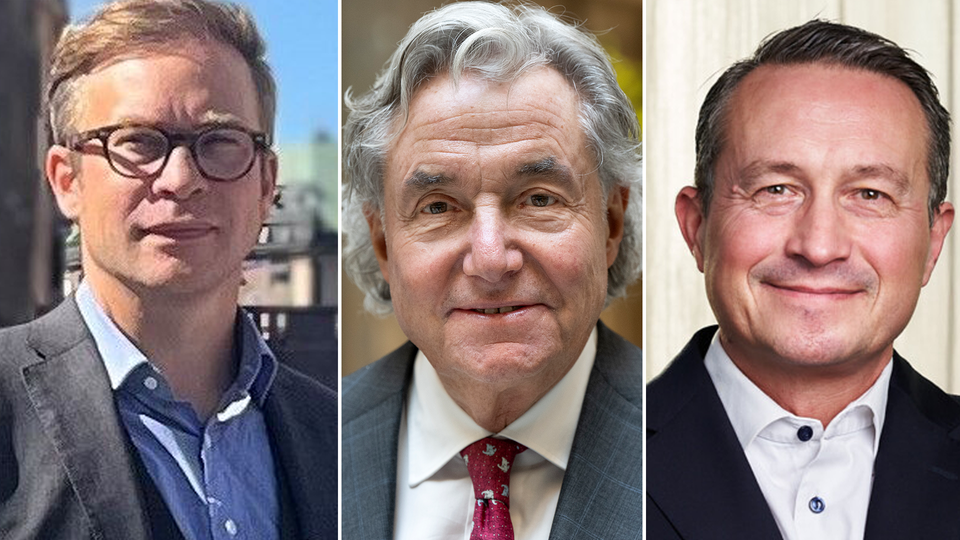 Per Johansson, Laurent Leksell, Mattias Sjödin.