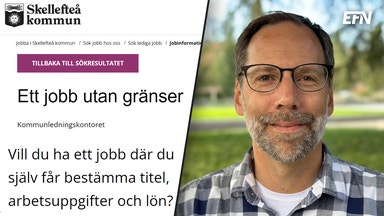 Här är jobbet där du sätter din egen lön