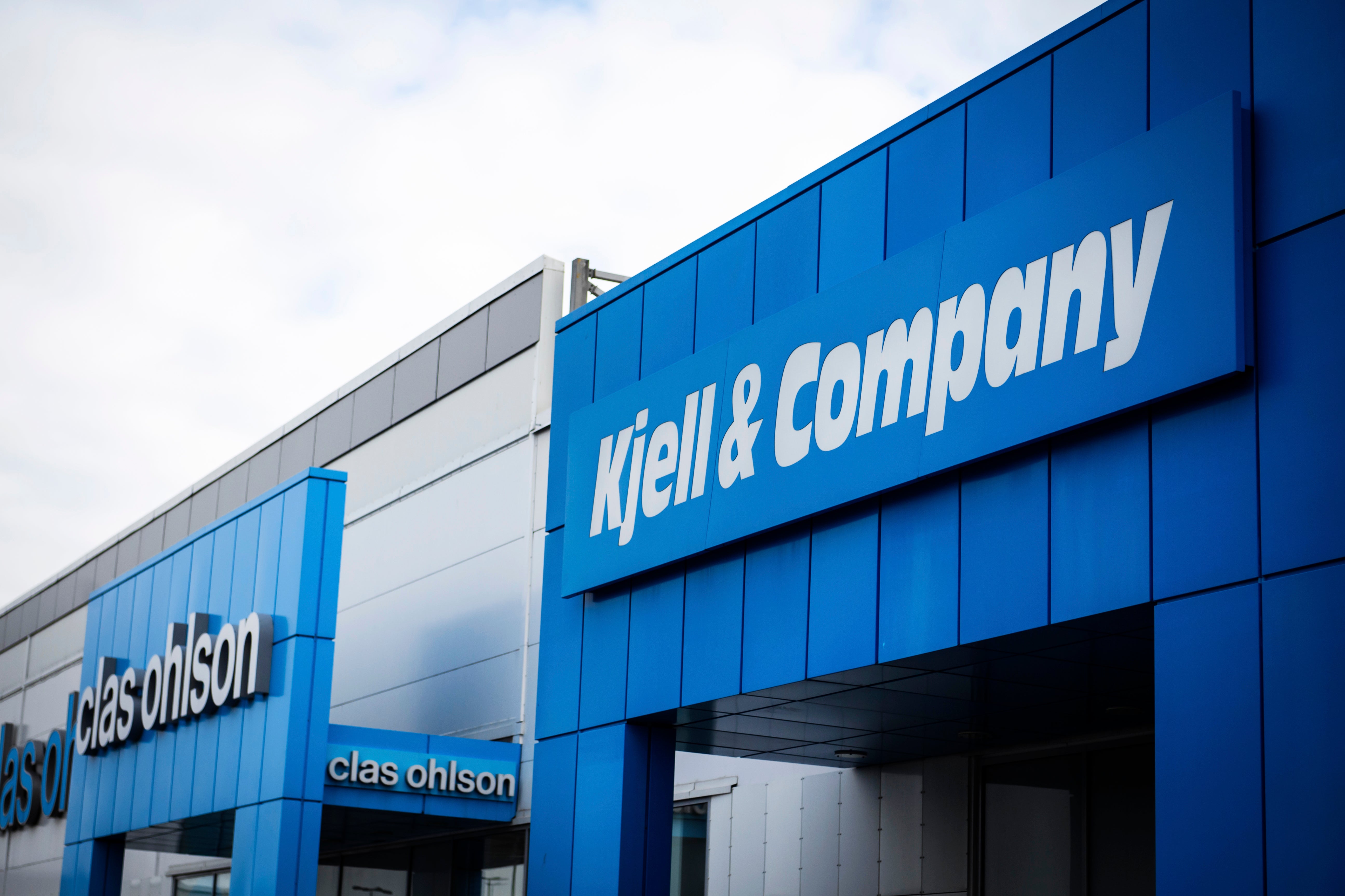 Kjell & Company-butik. 