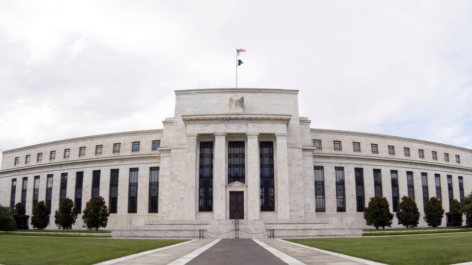 Bild på Federal Reserve-huset.