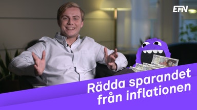 Inflationen äter upp ditt sparande