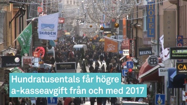 Så mycket kostar A-kassan