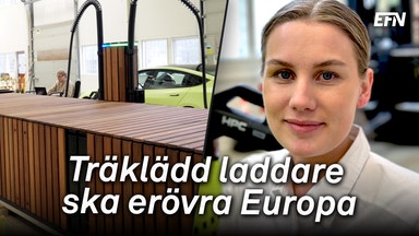 Elbilsladdare där elnätet inte räcker till