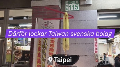 ”Taiwan är möjligheternas ställe”