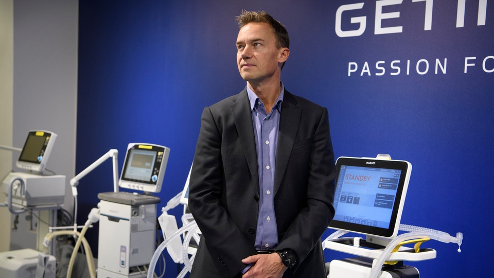 Getinges vd Mattias Perjos.