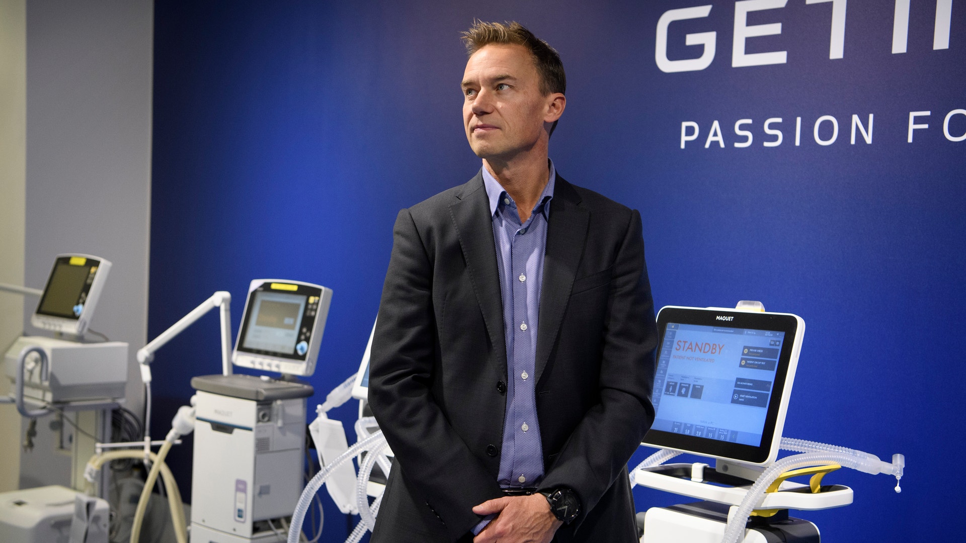 Getinges vd Mattias Perjos.