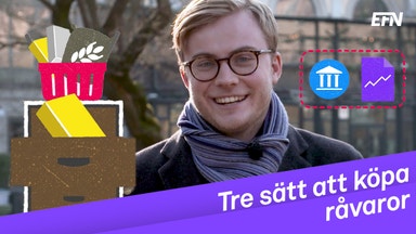 Så investerar du i råvaror