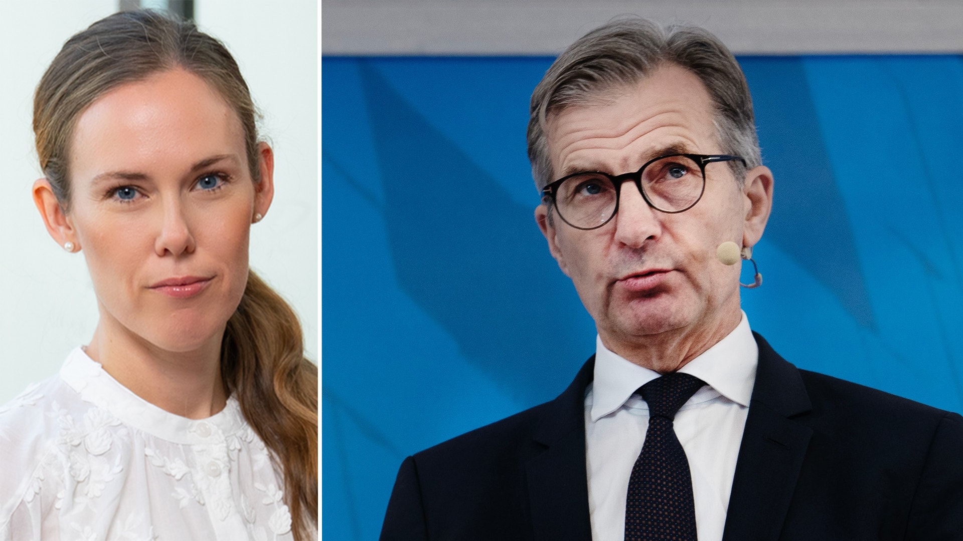 Susanne Spector, Danske Bank och riksbankschef Eric Thedéen.