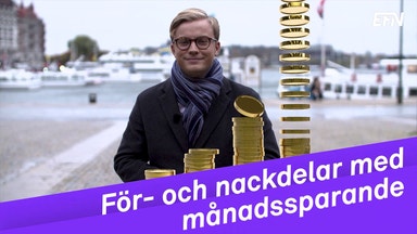 Därför ska du månadsspara på börsen